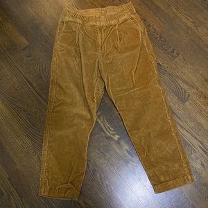 Gap Brown Corduroy High Wasited Paper Bag Pants